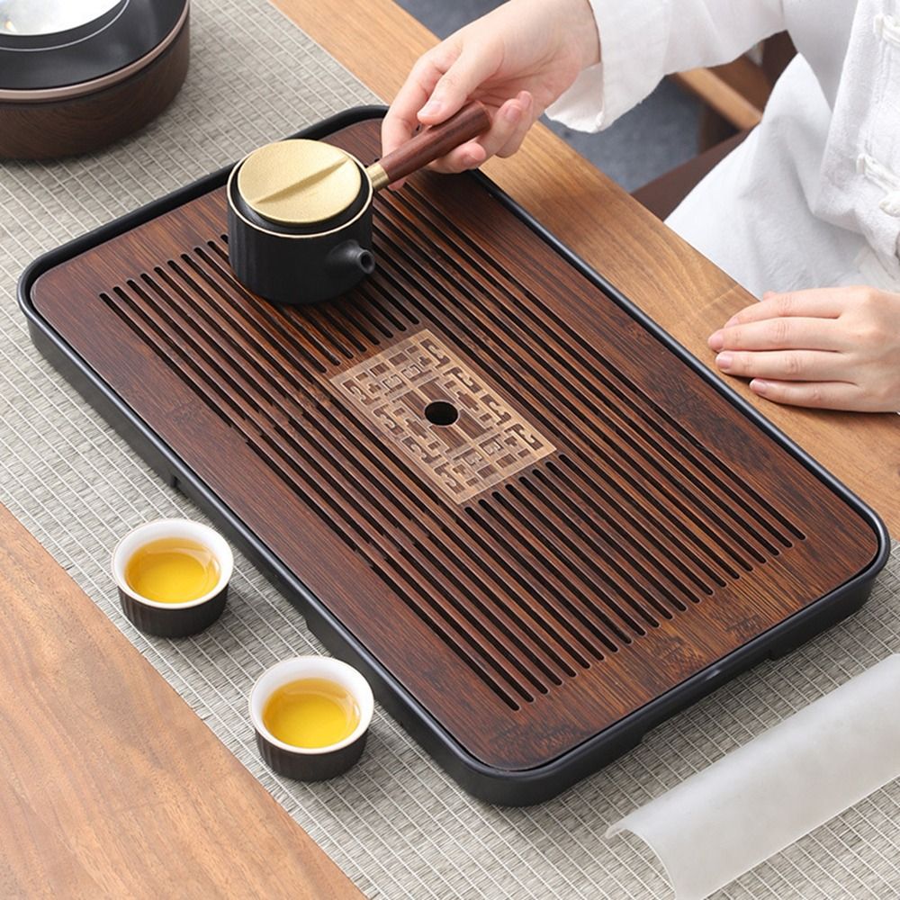Bamboo Tea Tray - Nowa bambusowa taca na herbatę 43,5x26,5