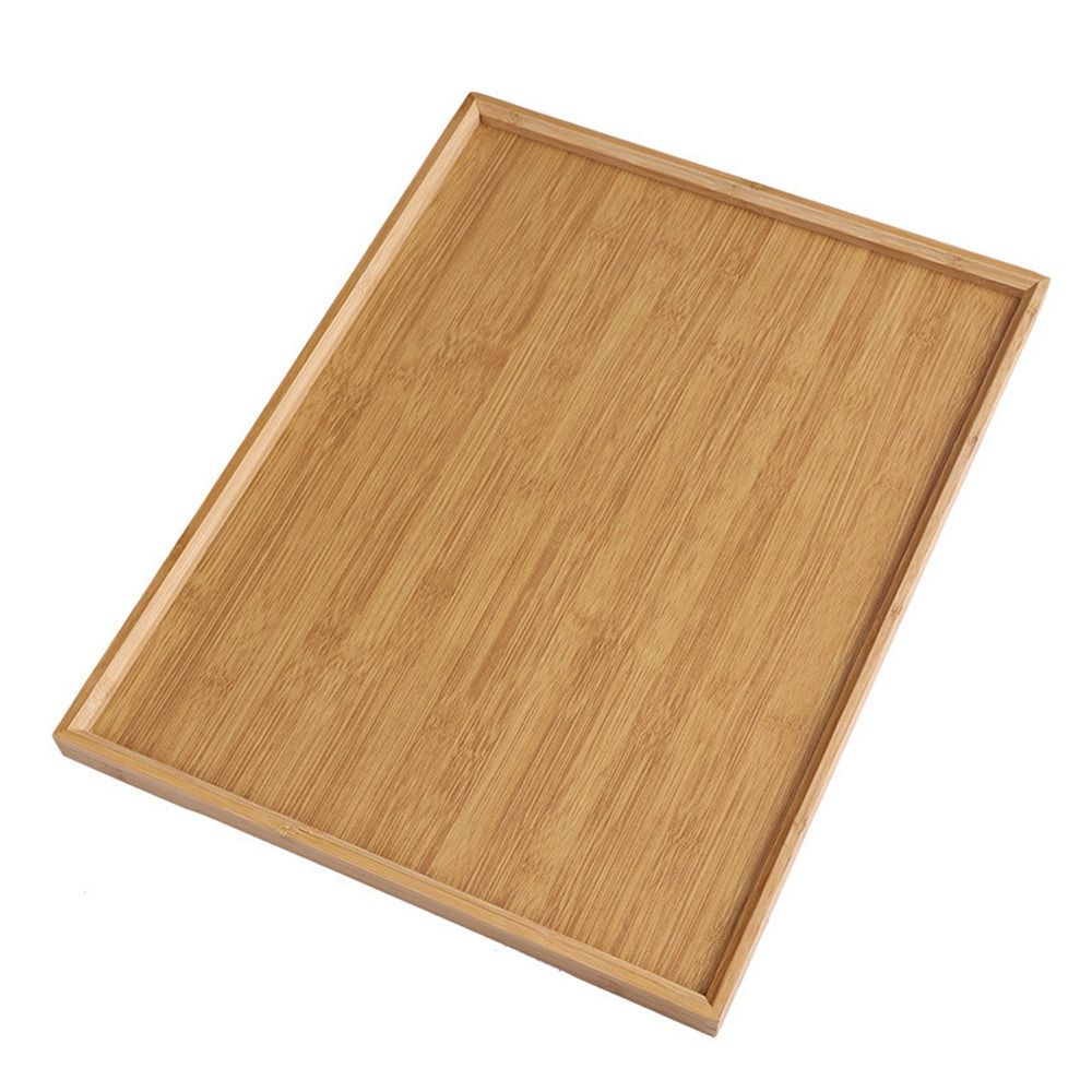 Bamboo Tea Tray - Taca Dekoracyjna Naturalny Bambus Drewniana Taca