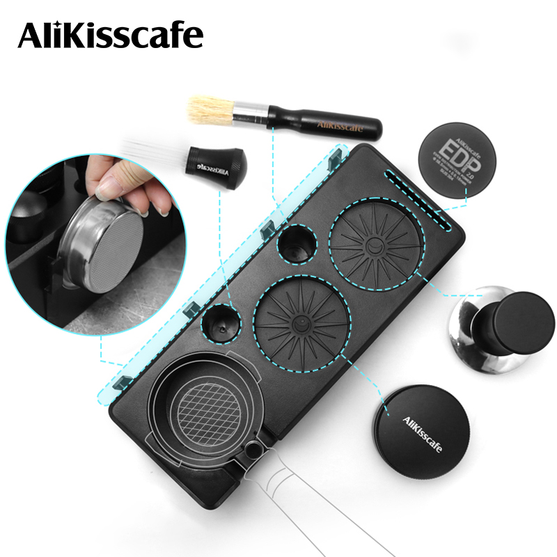 Coffee Tea Espresso - Stacja do ubijania kawy AliKisscafe, uchwyt