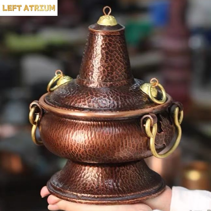 Coffee Tea And Leaf - Wielofunkcyjny, ręcznie robiony wazon z czystej