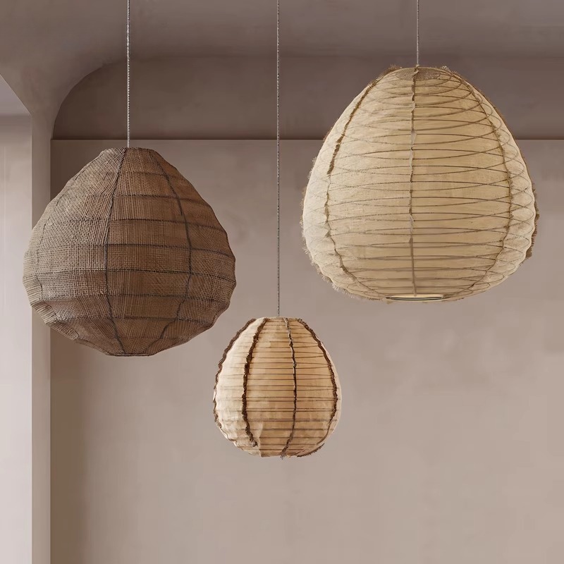 Switching Coffee To Tea - Japońskie metalowe lampy wiszące w stylu