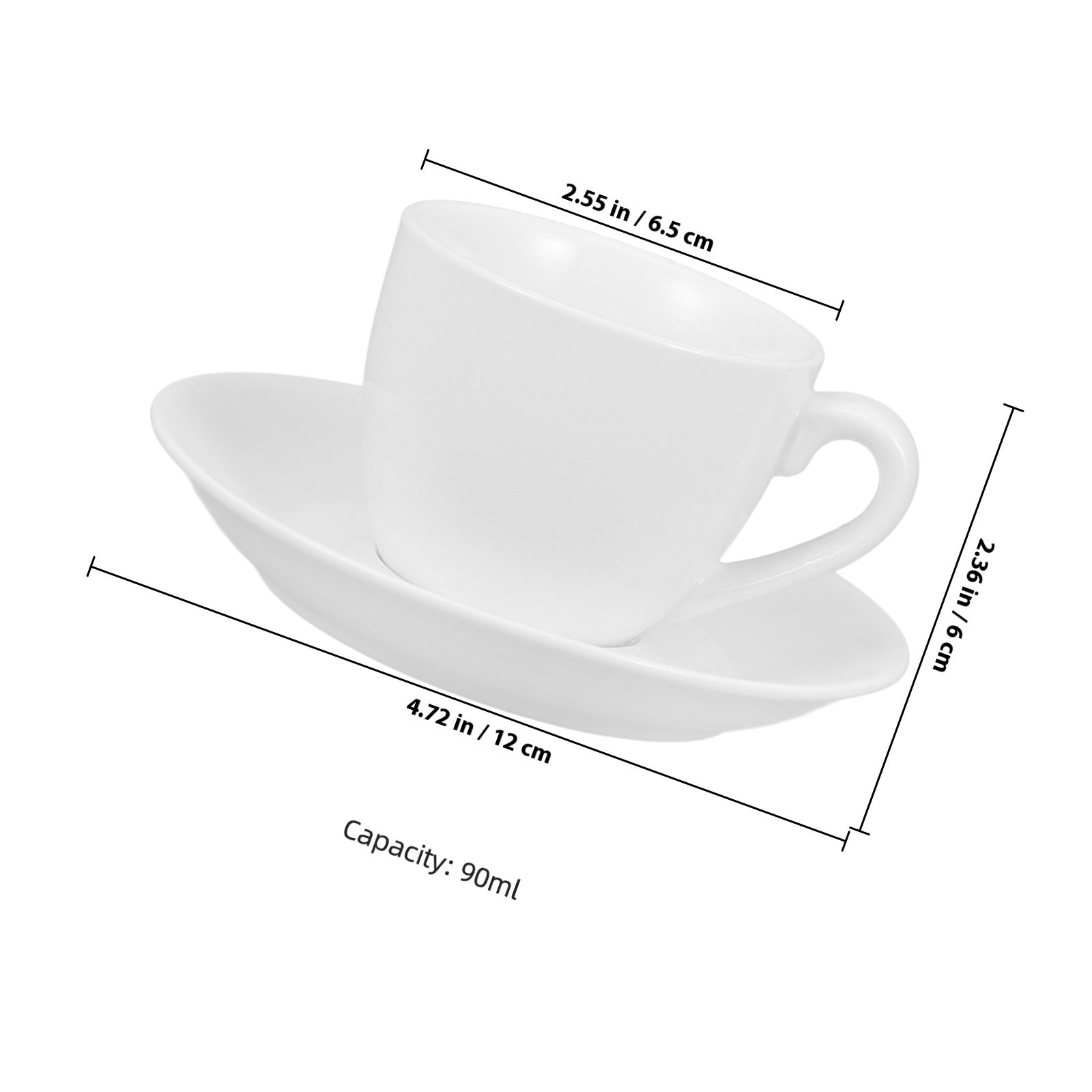 Zestaw filiżanki i spodka do k – Water Tea And Coffee recenzja i cena