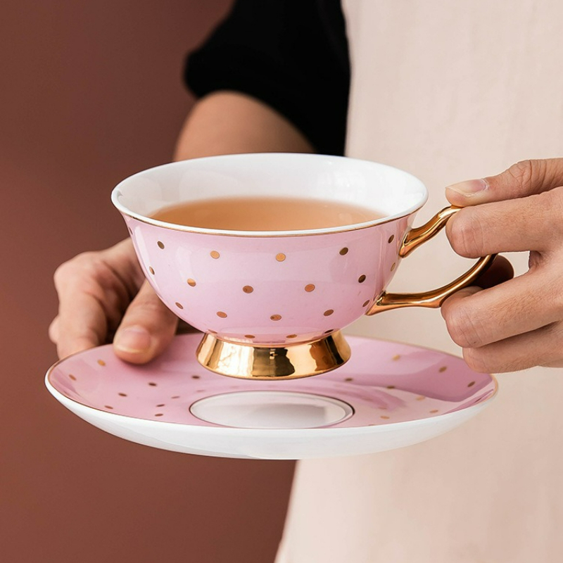 Ceramiczne różowe kubki do kaw – Water Tea And Coffee recenzja i cena