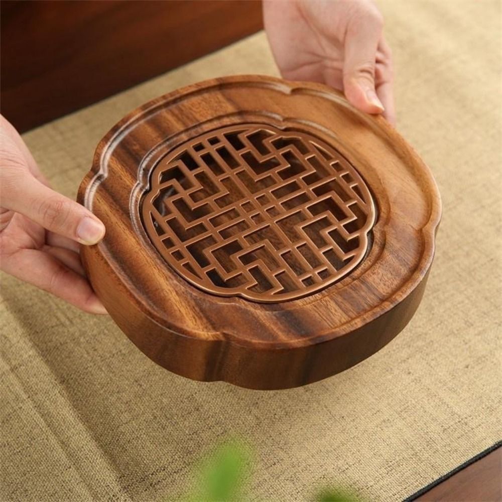 Drewniana taca do herbaty z dr – Bamboo Tea Tray recenzja i cena