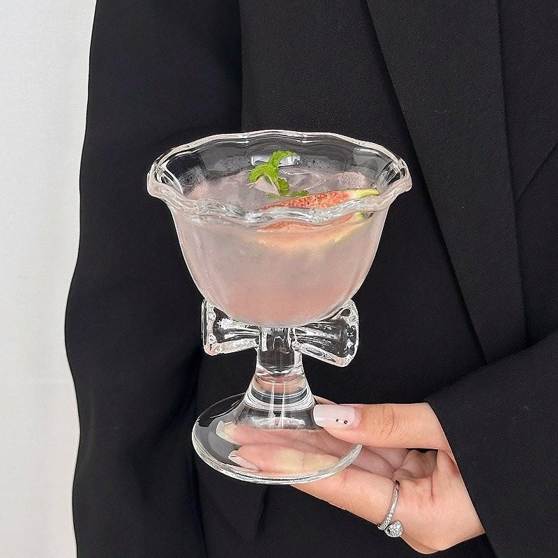 Nowy Szklany Kubek z Kokardką, – Water Tea And Coffee recenzja i cena