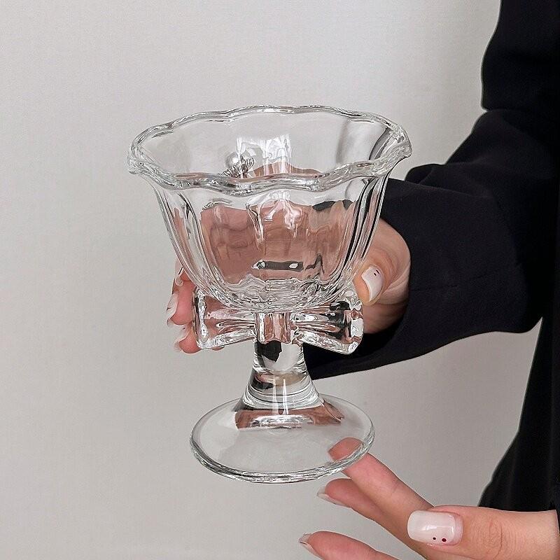 Nowy Szklany Kubek z Kokardką, – Water Tea And Coffee recenzja i cena