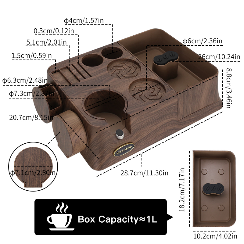 KISSHOME Espresso Tamper Stati – Coffee Tea Espresso recenzja i cena