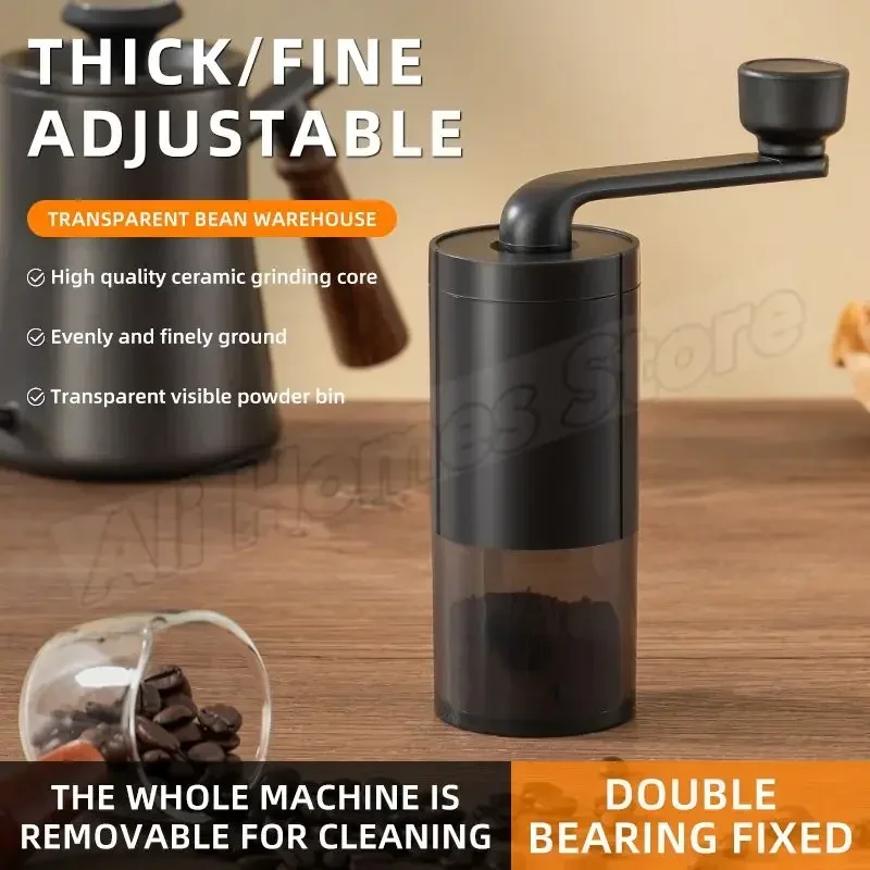 Regulowany ręczny młynek do ka – Burr Hand Grinder recenzja i cena