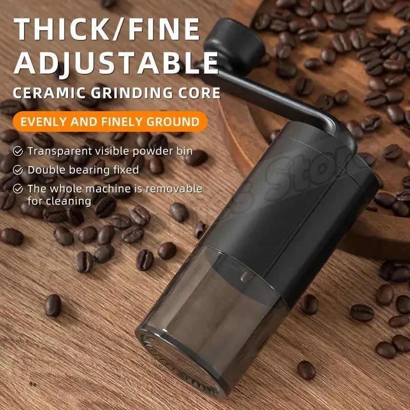Regulowany ręczny młynek do ka – Burr Hand Grinder recenzja i cena