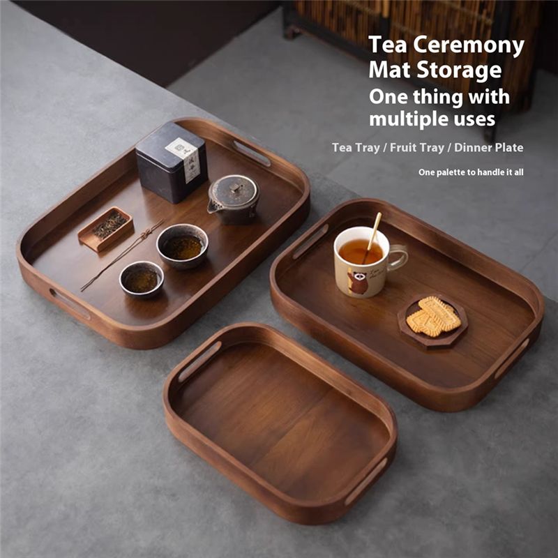 AC76 - Taca do przechowywania  – Bamboo Tea Tray recenzja i cena