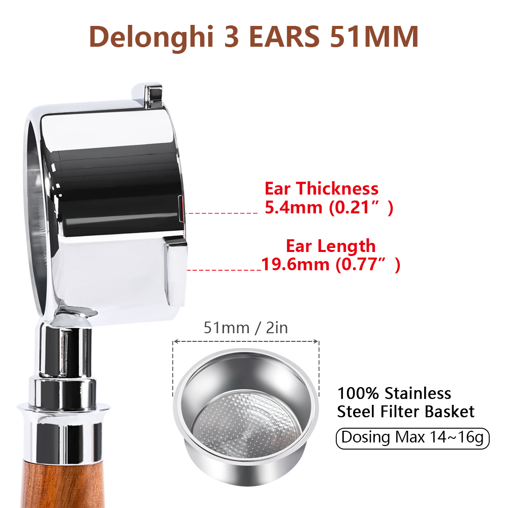 51mm Bezdenny Portafilter do K – Coffee Tea Espresso recenzja i cena