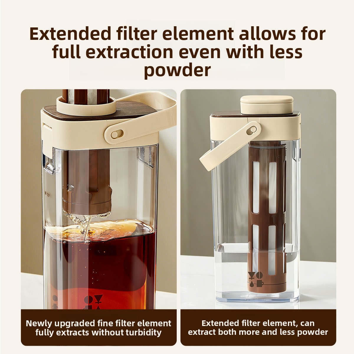 Duży dzbanek do cold brew, poj – Coffee Tea Pot recenzja i cena