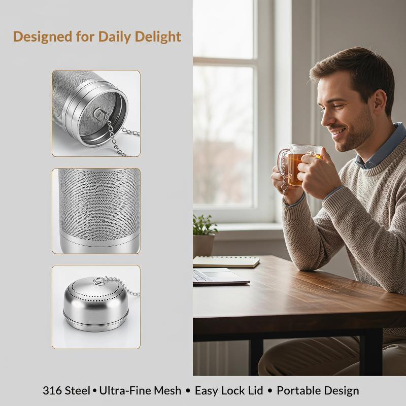 Zaparzacz do herbaty ze stali  – Coffee Tea And Leaf recenzja i cena