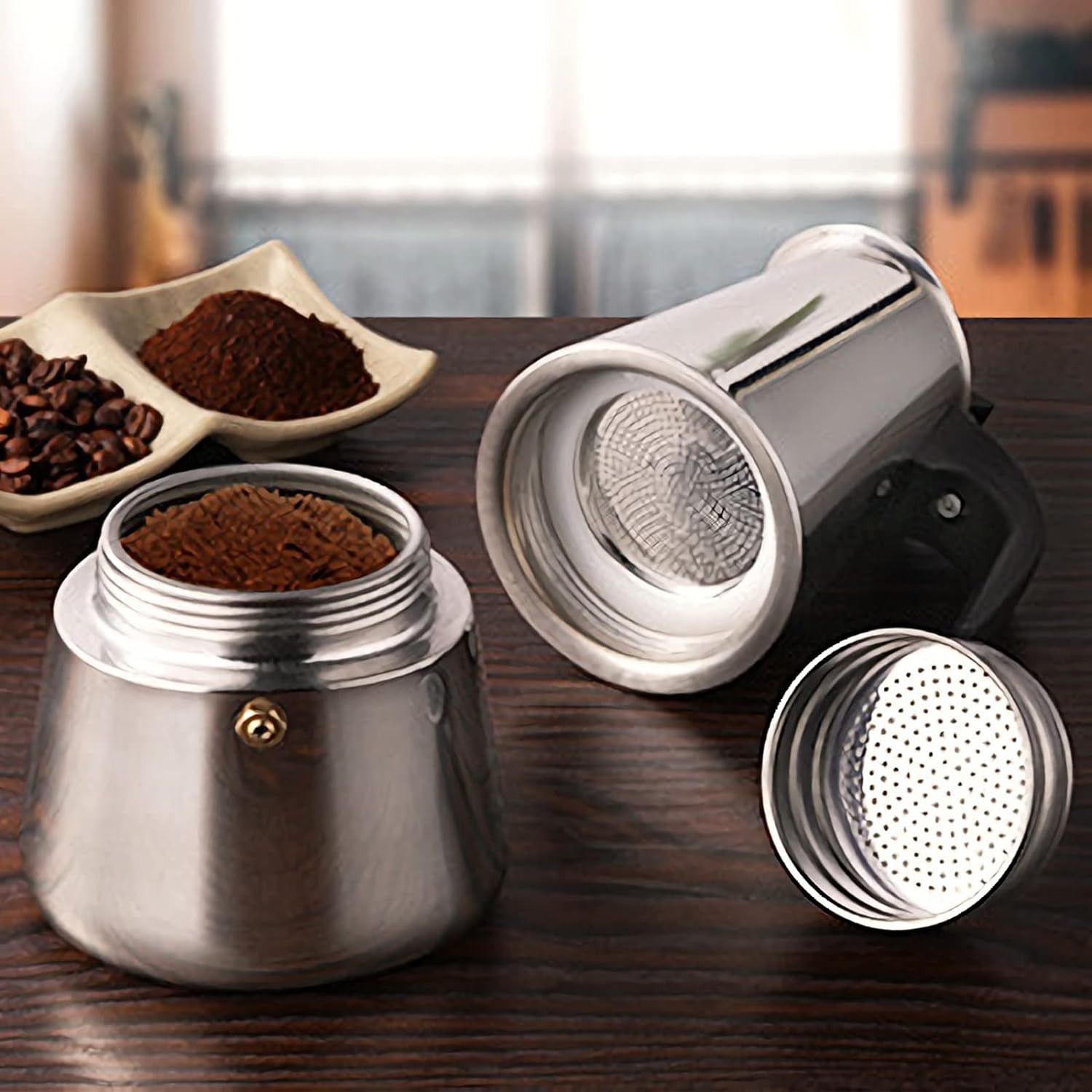 4/6/9 kubki Moka Pot Caffe Mac – Coffee Tea Espresso recenzja i cena