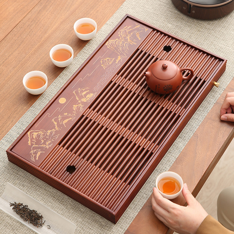 Bambusowa taca na herbatę Pros – Bamboo Tea Tray recenzja i cena