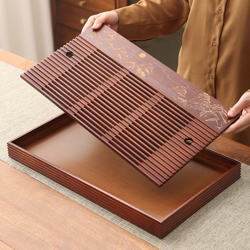 Bambusowa taca na herbatę Pros – Bamboo Tea Tray recenzja i cena