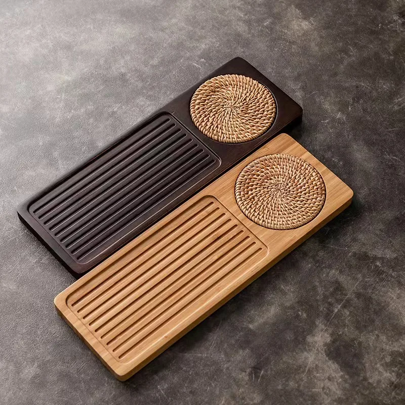 Taca do herbaty z bambusa Dry  – Bamboo Tea Tray recenzja i cena