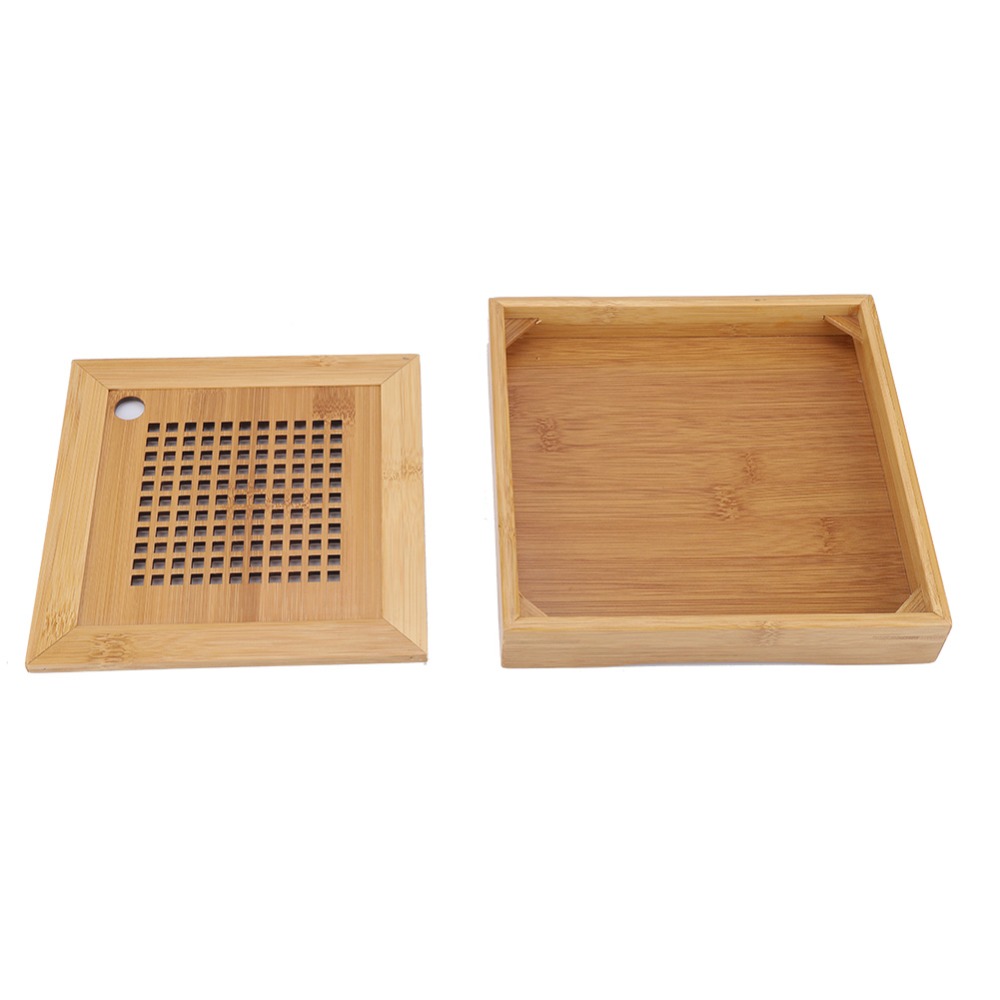 Kwadratowa Taca do Herbaty Kon – Bamboo Tea Tray recenzja i cena