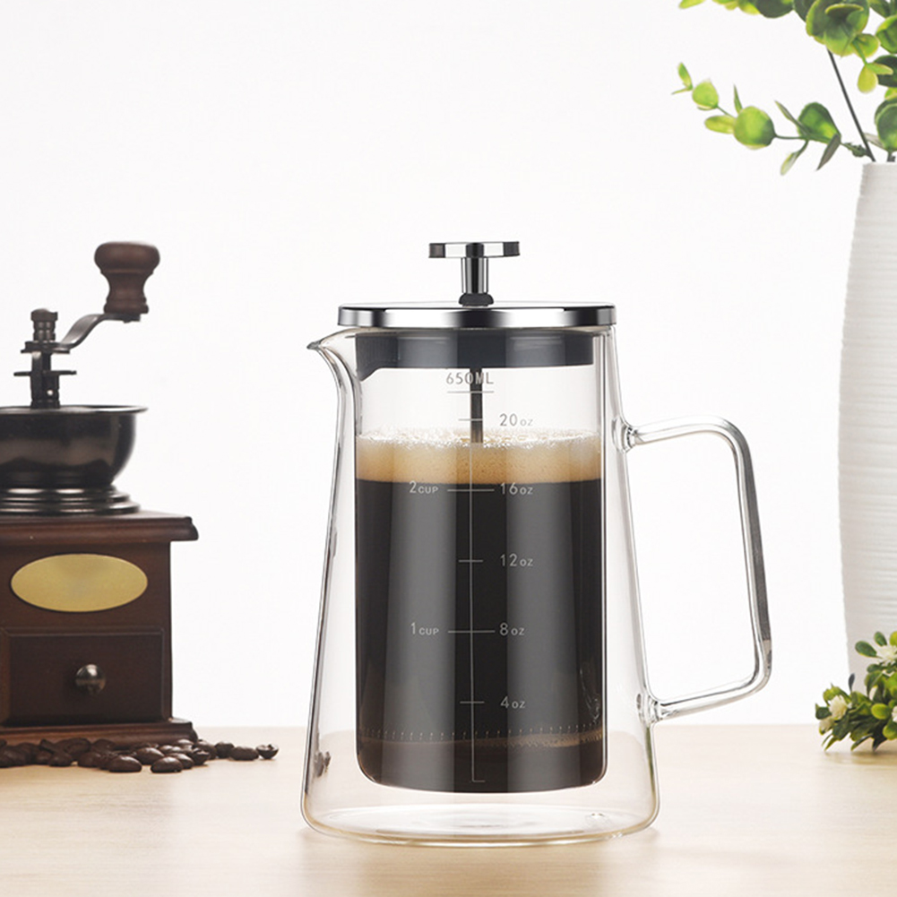 Dwuwarstwowy ekspres do kawy F – Coffee Tea Pot recenzja i cena