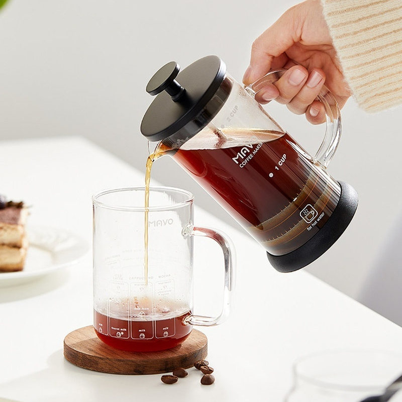 MAVO French Press do kawy z po – Coffee Tea Pot recenzja i cena