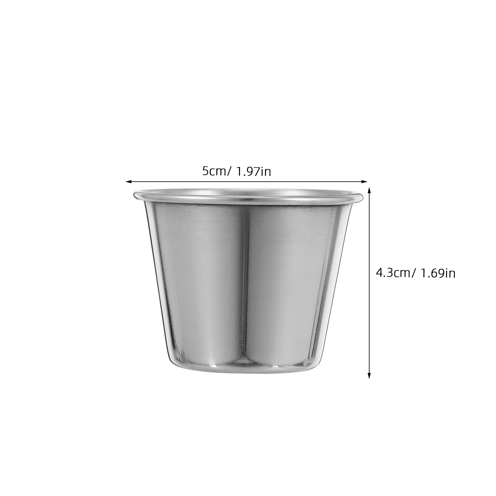 12 szt. Krótkich kubków ze sta – Water Tea And Coffee recenzja i cena