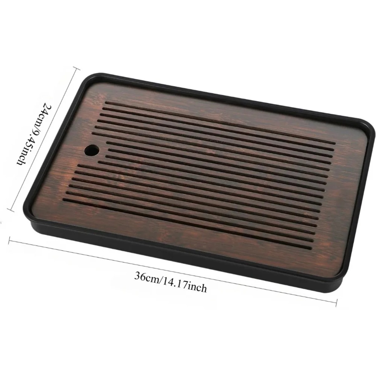 Naturalna bambusowa taca do he – Bamboo Tea Tray recenzja i cena
