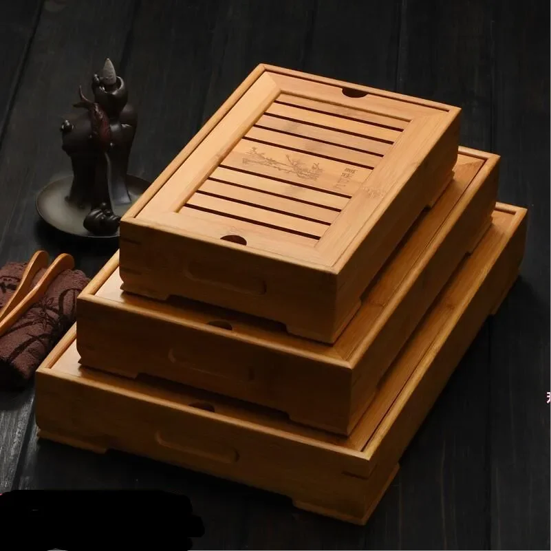 Bambusowe tace na herbatę Akce – Bamboo Tea Tray recenzja i cena