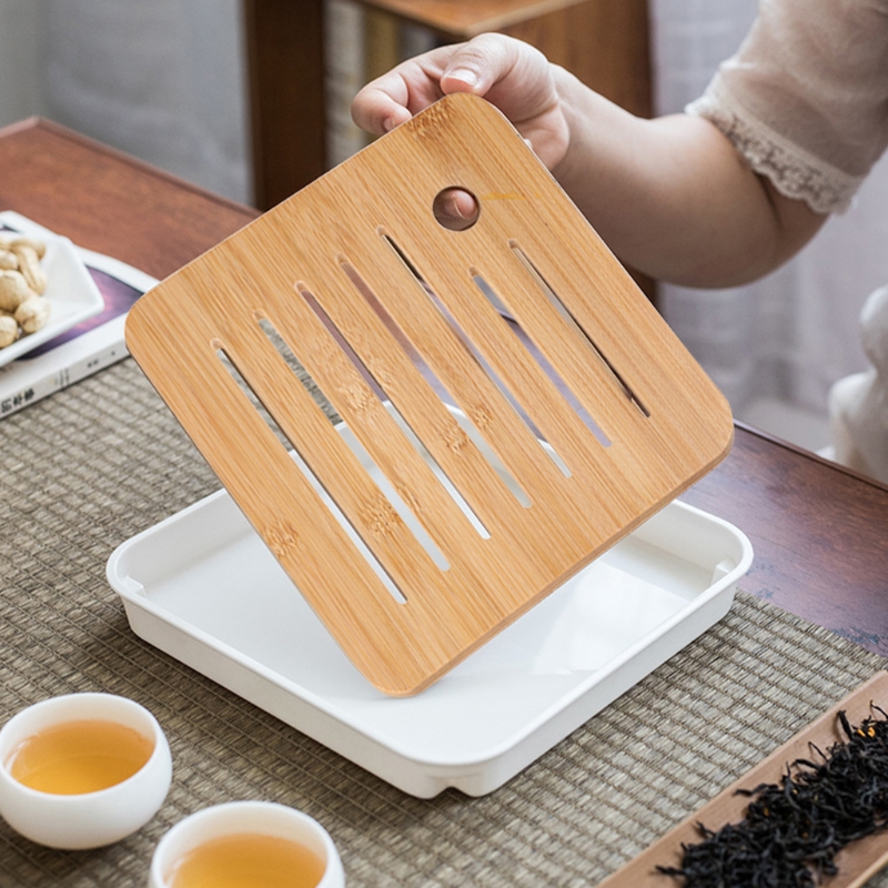 Mini bambusowa taca do herbaty – Bamboo Tea Tray recenzja i cena